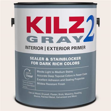 can you prime metal junction boxes with kilz 2|KILZ 2 primer before and after.